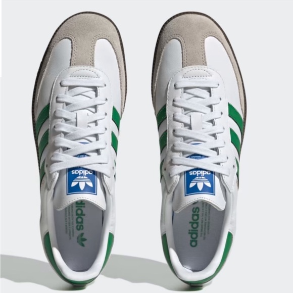 adidas Samba OG White Green Gum - Picture 6 of 10